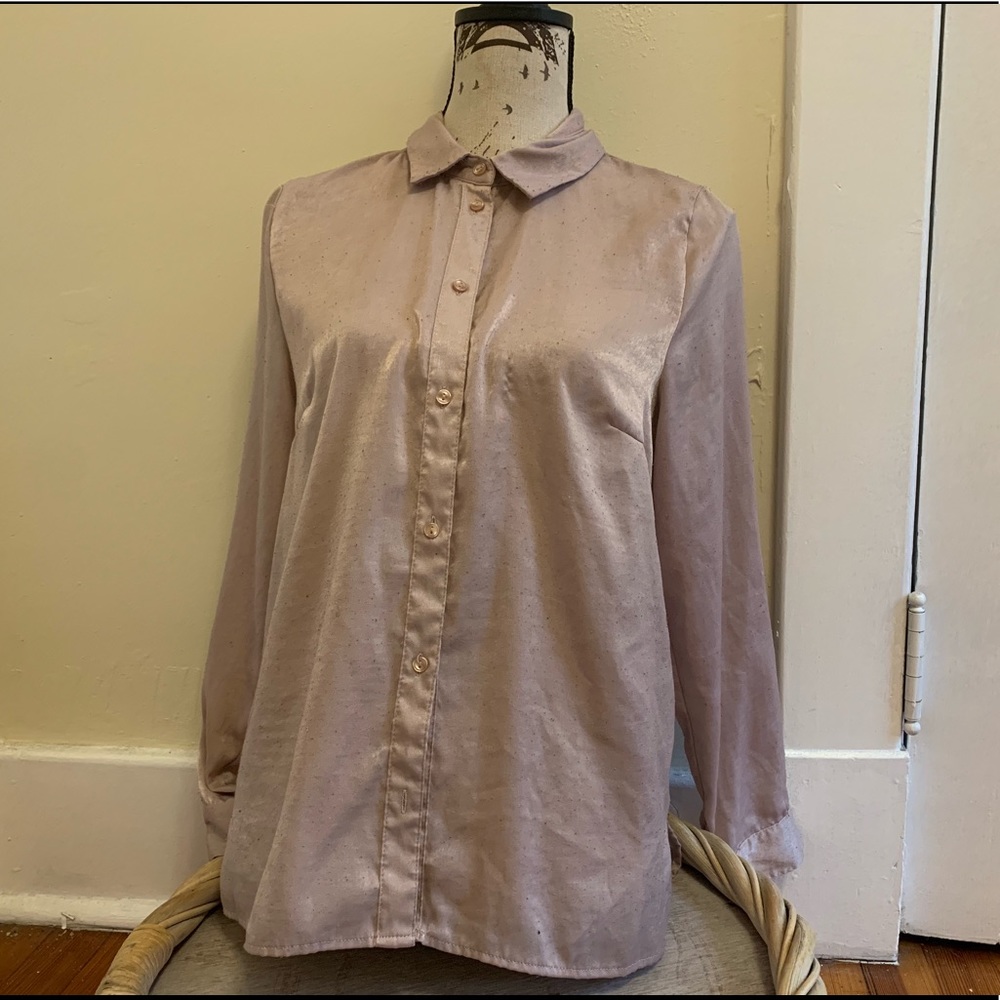 H&M Classic Pink Blouse lifestyle